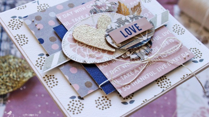 Image of 'Love' Handmade Card