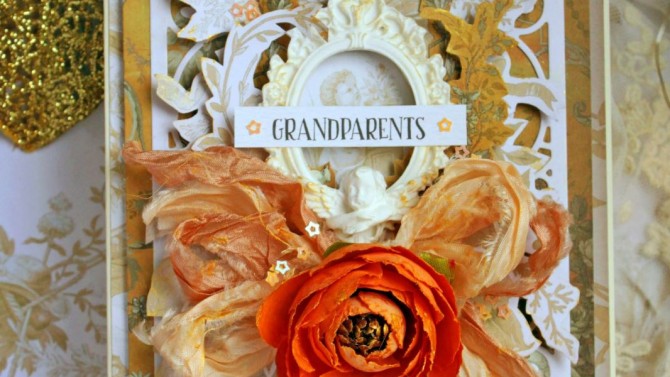 und 'For Grandparents' Handmade Card