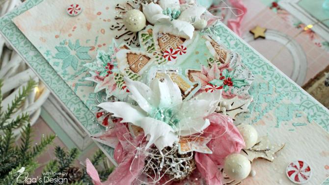 und Sweet Peppermint Candy Handmade Card